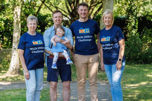 Walk 100km in September campaign in aid of the Jack and Jill Children's Foundation
