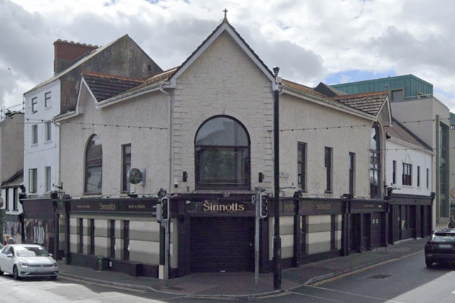 The site of the former Sinnott’s Bar and Nightclub in Waterford city