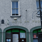 The old Loughrea Post Office building