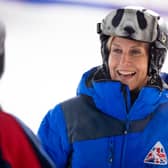 Royal visit to Armed Forces Para-Snowsport Team
