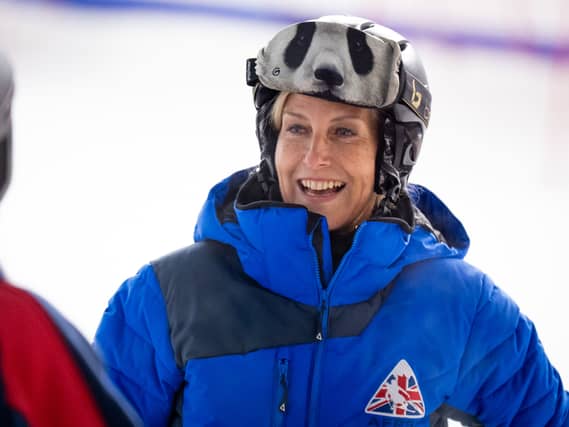 Royal visit to Armed Forces Para-Snowsport Team