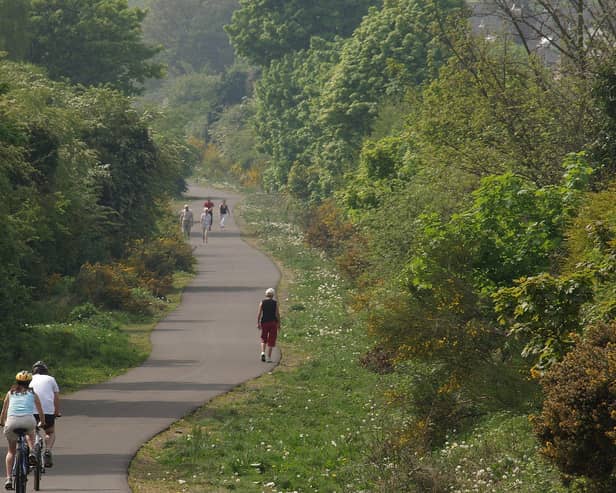 A greenway, like this one, could be built between Shannon Harbour and Banagher.