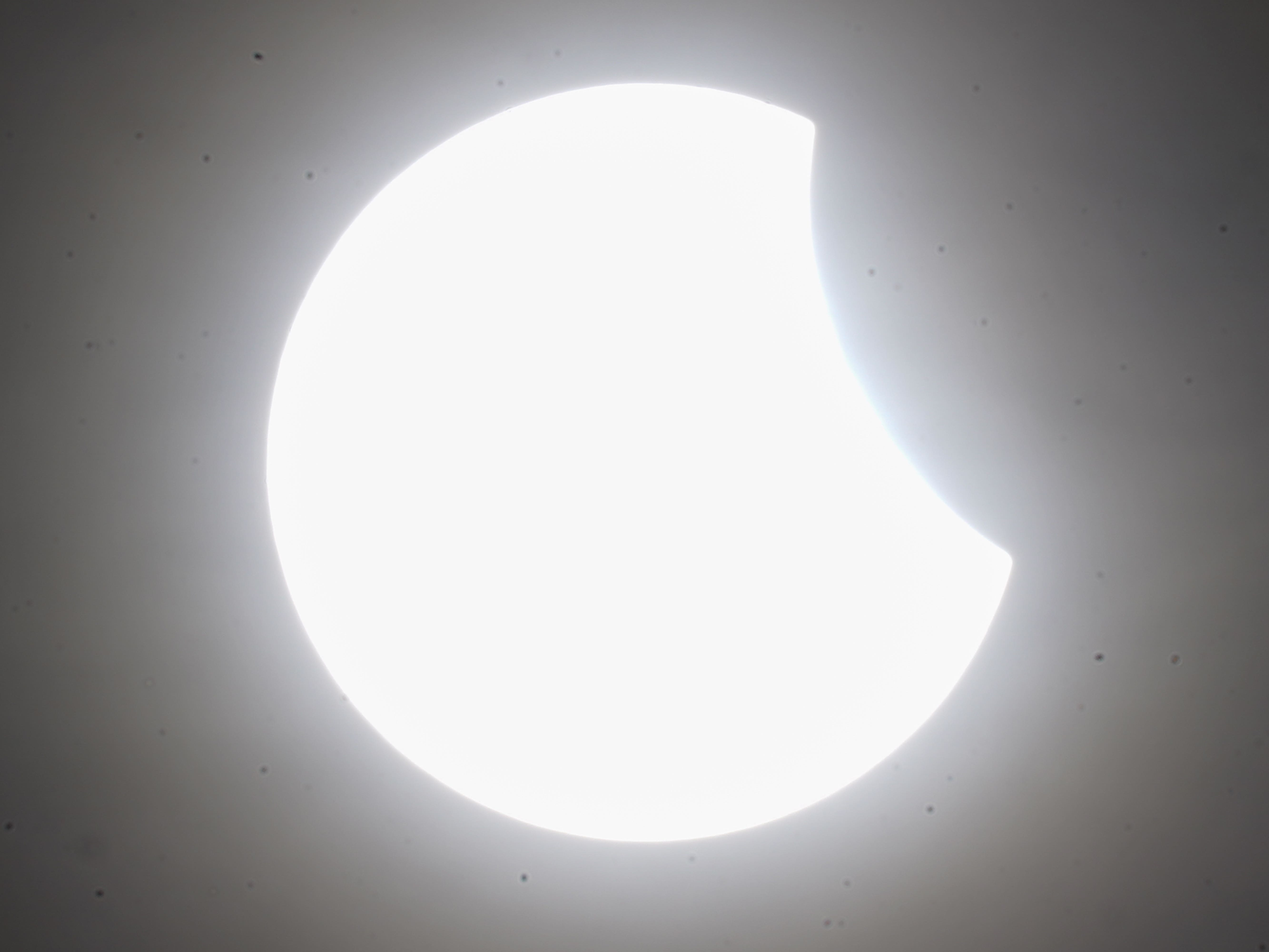 Partial solar eclipse