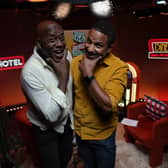 Ainsley Harriott and Sean Fletcher