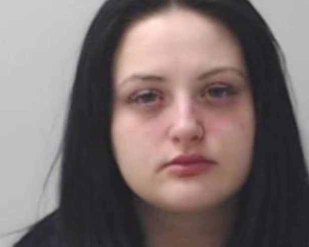 Handout mugshot of Courtney Gartshore