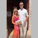 Kyle Hayes and partner Meadhbh MacNamara