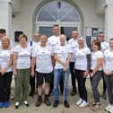 Climbers at the Solace Cancer Support Centre in Donegal Town before heading for their climb