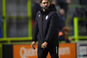 Newport manager Hayden Mullins