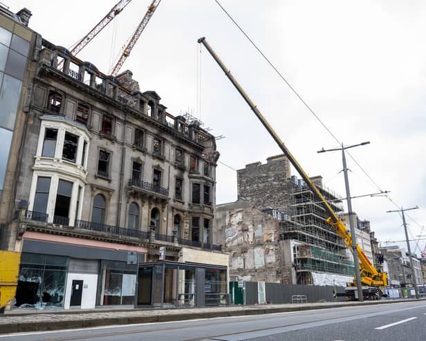 Princes Street fire incident