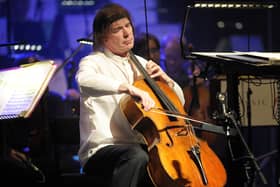 Julian Lloyd Webber during the Classic FM Live concert at the Millennium Centre in Cardiff