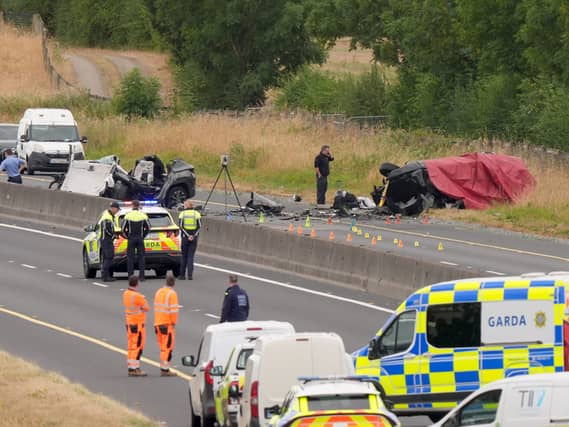 Kildare crash scene