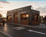 Artist's impression of Naomh Ultan GAA coffee pod shop