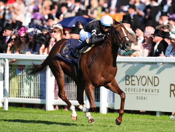 Bacio and Juan Hernandez win at Royal Ascot