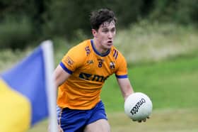Leitrim star Barry McNulty in action for Glencar Manorhamilton against Leitrim Gaels in the recent Connacht Gold Leitrim SFC Picture: James Molloy
