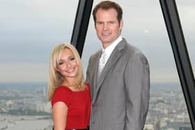 Hayden Panettiere and Jack Coleman at a Heroes photocall in London