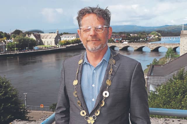 Mayor John Moran
Picture: Adrian Butler