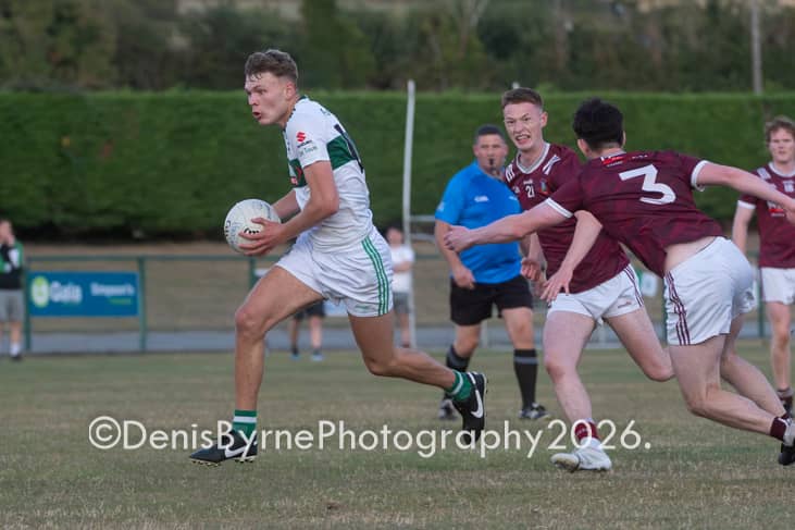 Finn Dawson in full flight against Arles-Kilcruise on Friday evening