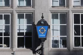 Garda station sign