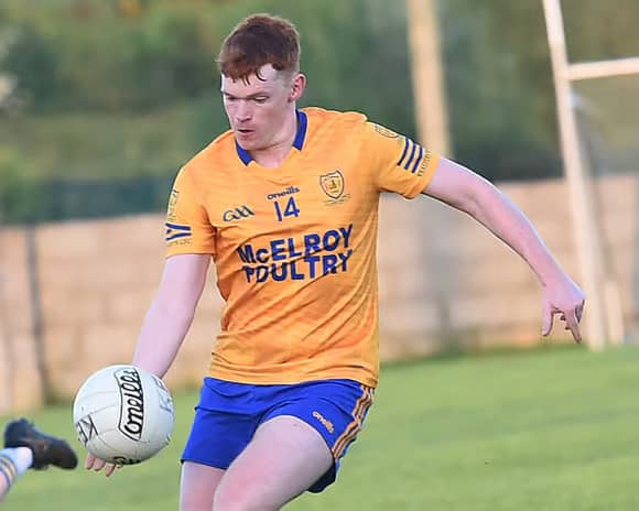 Michael Begley of Kilkerley Emmets, a side who are favourites to top their group