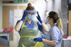 Medical staff in PPE