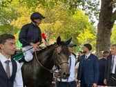 Avec Toi after winning at Deauville