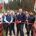 Minister Christopher O’Sullivan officially opened the new Herd Trail in Wild Nephin National Park