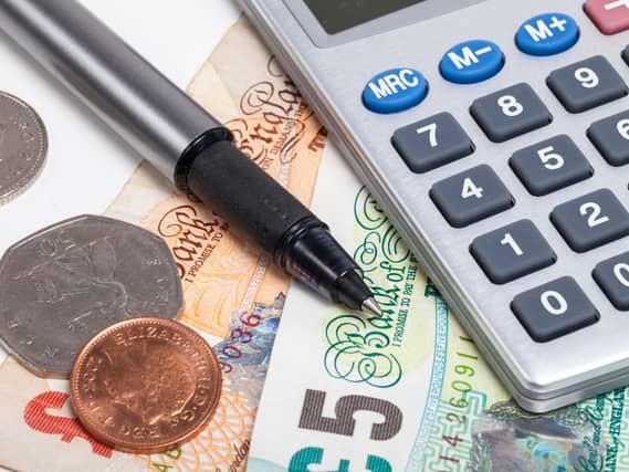 Pocket calculator and money