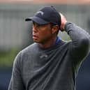Tiger Woods at the Open