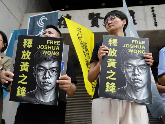 Taiwan Hong Kong Joshua Wong