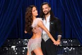 Maura Higgins and dance partner Mark Ballas 