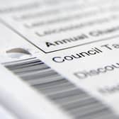 A council tax bill