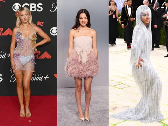 Zara Larsson, Olivia Rodrigo and Teyana Taylor sporting the fringe trend on the red carpets