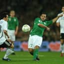 Andy Reid in action for Ireland against Germany in 2007 (Picture: Sportsfile)