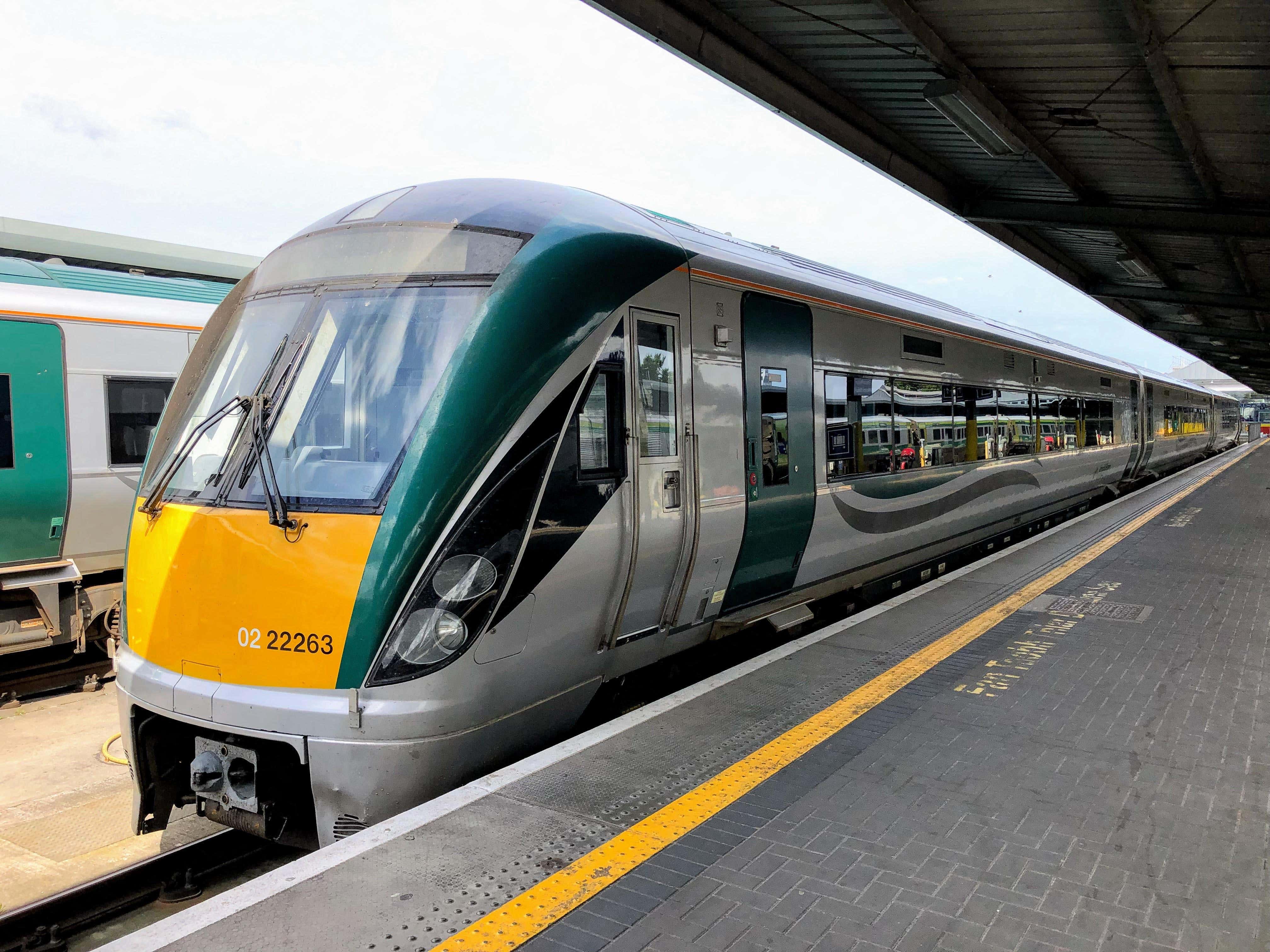 Irish Rail train stock
