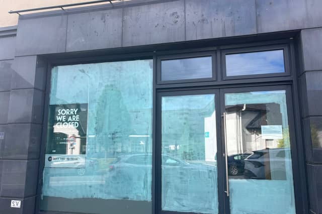 Vacant Paddy Power building
