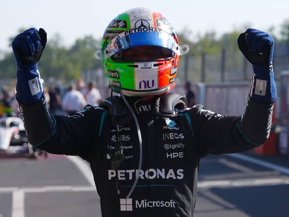 Kimi Antonelli celebrates