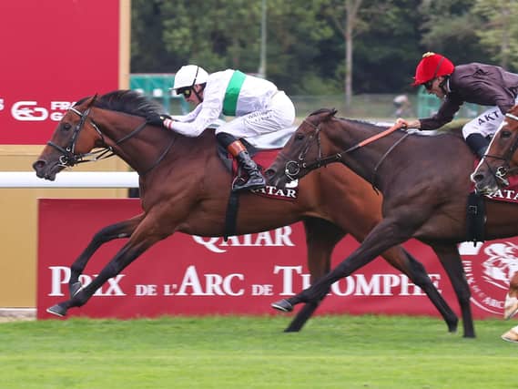 Friendly Soul winning the Prix Vermeille