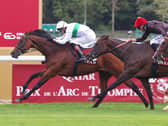 Friendly Soul winning the Prix Vermeille