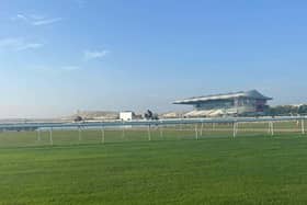 A general view of the racecourse in Bahrain