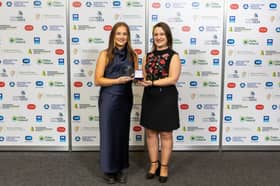 Orlaith McGeough alongside mentor Megan Yeats