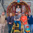   Cllr Mary Bohan, Cathaoirleach Leitrim Co Council with members of The National Traveller Men’s Forum – Paddy Sweeney, Kris Stokes, Chris Stokes, JP Collins and Davy Collins.