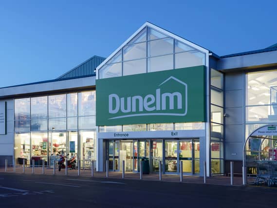 Exterior view of a Dunelm store