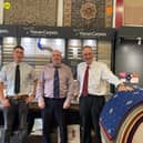 The team at Tullamore Carpets Left to right: Anthony Nutt (Sales), Dave McGrath (Manager), Michael O'Rourke (Sales)