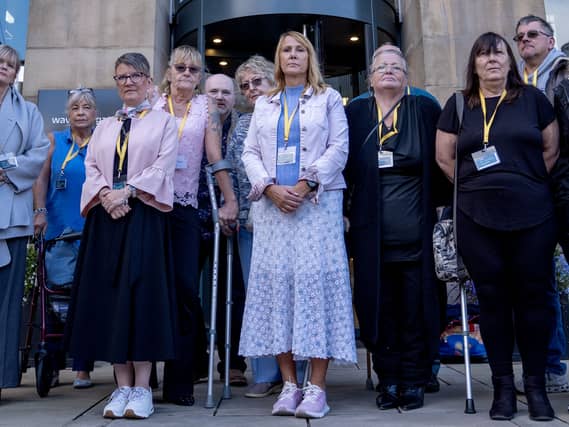 Eljamel Inquiry campaigners posing for a group photo
