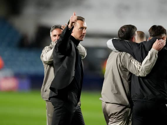 Newcastle manager Matthias Jaissle celebrates