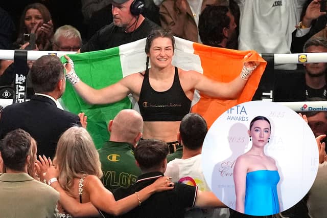 Boxer Katie Taylor says she would pick Carlow connected actress Saoirse Ronan to play her in a movie