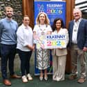 Pictured at the launch of the 2026 Kilkenny Business Awards were Eoin Kelly, Mindaclient; Natasha Newsome Drennan, TD; Chamber president Claire McInerney Brown; Therese Bourke, Vhi and Cllr Joe Malone