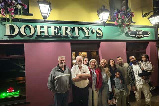 The Dohery family also enjoyed a visit to Ardara