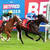 Consent (left) went close at Doncaster last year