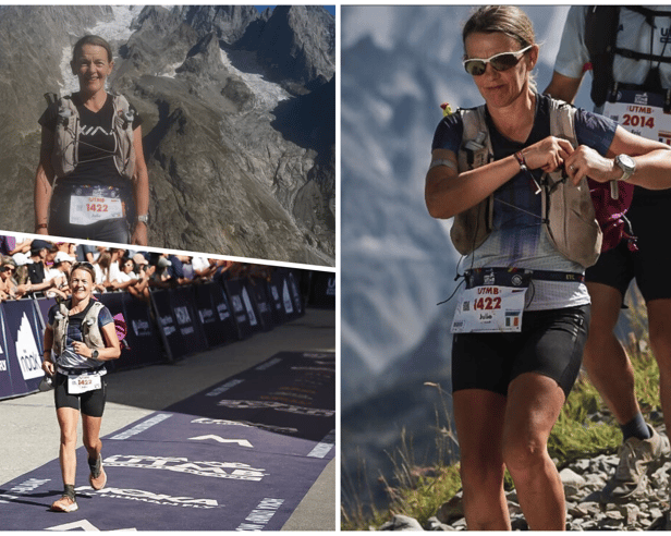 Donegal Town's Julie McNamee at the Ultra Trail du Mont Blanc